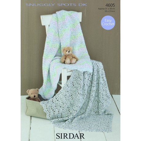 Sirdar Snuggly Spots DK Baby Pattern 4605