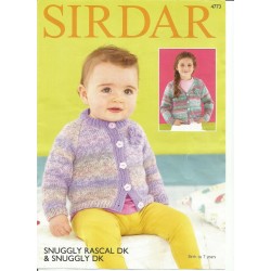 Sirdar Snuggly Rascal DK Baby Pattern 4773