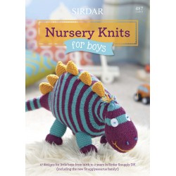 Sirdar Nursery Knits for Boys Pattern Book 487