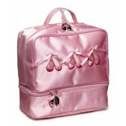 Pink Satin Ballet Dance Bag