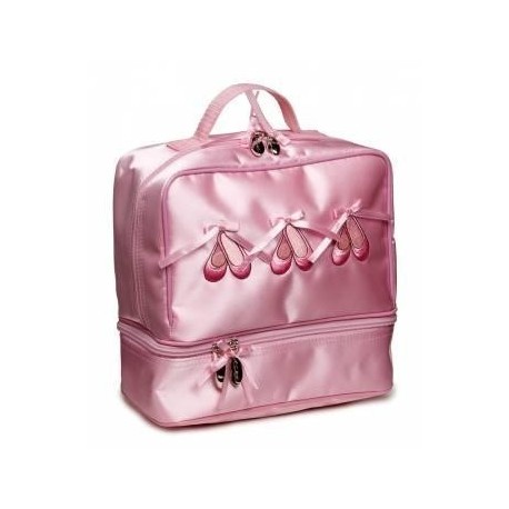 Pink Satin Ballet Dance Bag