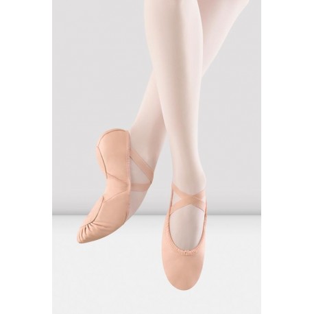 Bloch Prolite II Pink Leather Ballet Shoes - from Size 5.5
