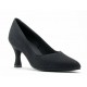 Topline Ballroom Shoes - TC Silhouette - Black