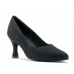 Topline Ballroom Shoes - TC Silhouette - Black