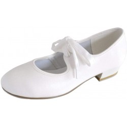 Roch Valley White Tap Shoes - Toe Taps only