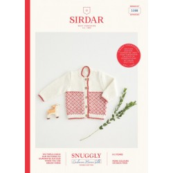 Sirdar Baby Cardigan DK Pattern 5388