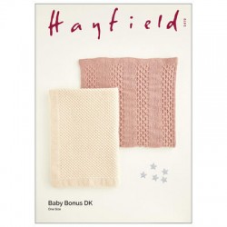 Hayfield - Sirdar Baby Blanket Pattern 5419