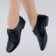 1st Position Full Sole Black Jazz Shoes - Adult Size 6.5