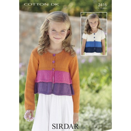Sirdar Cotton DK Childs Pattern 2416