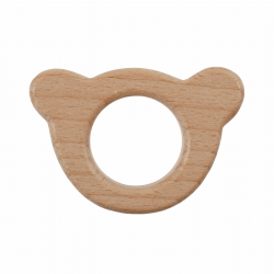 Trimits Craft Ring: Wooden Teddy