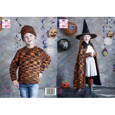 King Cole Halloween Childs Pattern 5399