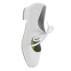 Starlite White Tap Shoes with Toe Taps only