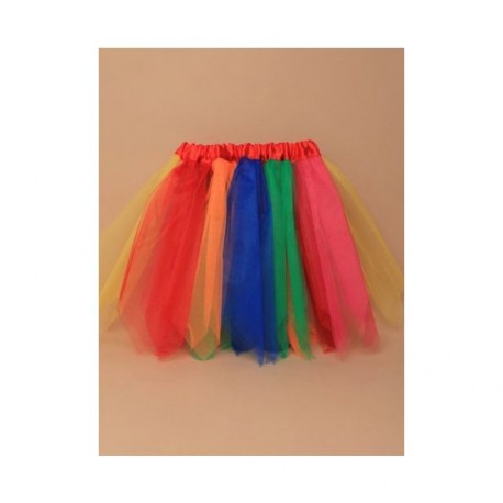 Rainbow Tutu Skirt -  One size Child