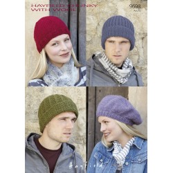 Hayfield Chunky with Wool Ladies Pattern 9698