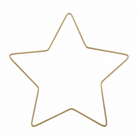 Craft Hoops - STAR - Gold