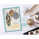 DIAMOND ART CHRISTMAS GREETINGS CARD KIT - ANTIQUE