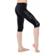 Zone Smooth Velour Leggings with Sequin Swirl Motif