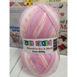 Baby Cakes - Blanket in a Ball - Aran 300g