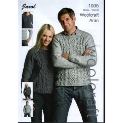 Jarol Ladies/Men Aran Pattern 1005