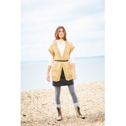 Stylecraft XL Super Chunky Tweed Ladies Cardigan & Waistcoat Pattern 9888