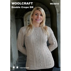 Woolcraft Ladies DK Pattern  WC0016