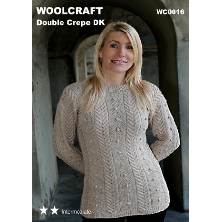 Woolcraft Ladies DK Pattern  WC0016