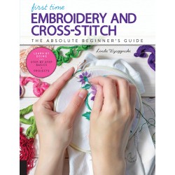 Craft Book:  First Time Embroidery & Cross Stitch