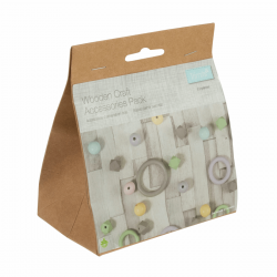 Trimits Wooden Craft Accessories Pack