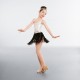 Sequin Waistband Fringe Dance Skirt - Child